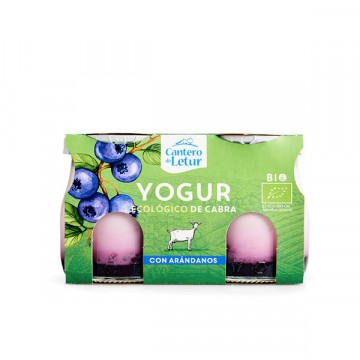 Blueberry goat yogurt 2X125 gr