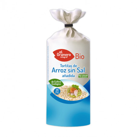 TORTITAS ARROZ SIN SAL SIN GLUTEN 115 GR