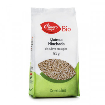 Inflated quinoa package 125 gr
