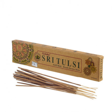 Goloka organic sri tulsi incense sticks 15 gr