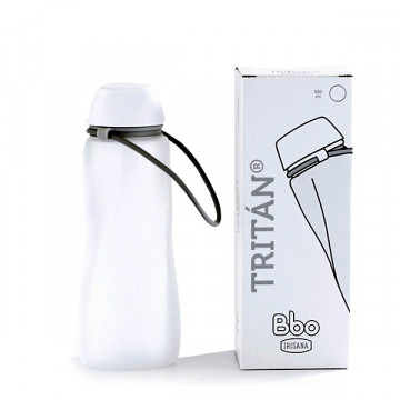 White Tritan bottle 550 ml