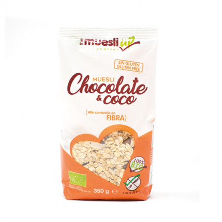 Coconut chocolate gluten free muesli 350 gr