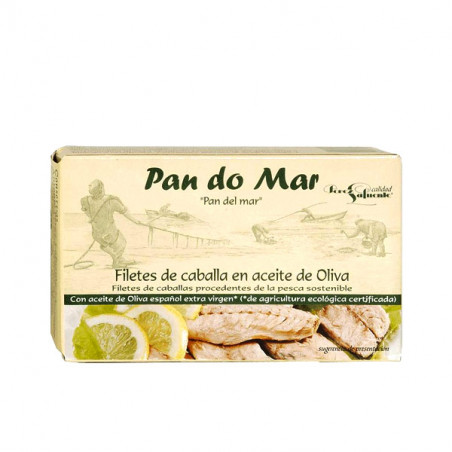 ** FILETES CABALLA ACEITE OLIVA VIRGEN 90 GR