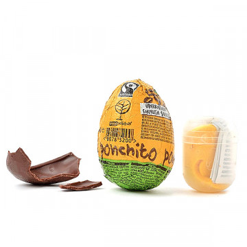 Ponchito chocolate egg