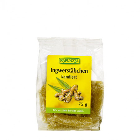 ** CARAMELOS JENGIBRE ESCARCHADO 75 GR