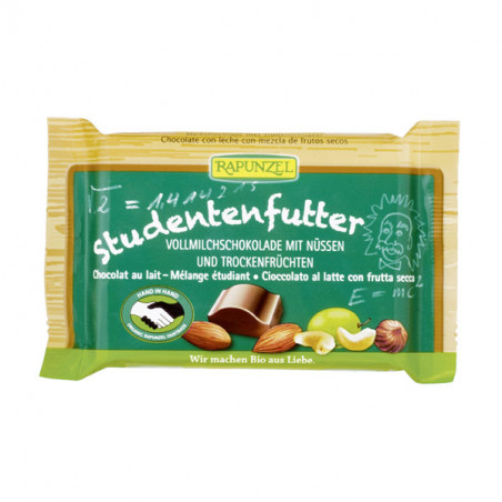 ** CHOCOLATE FRUTOS SECOS ESTUDIANTES 100 GR