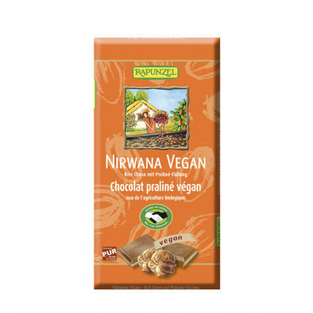 Vegan rice milk truffle Nirwana chocolate 100 gr