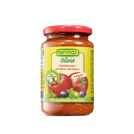 Tomato olive capers sauces jar 330 ml