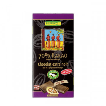 Black chocolate 70 % 80 gr