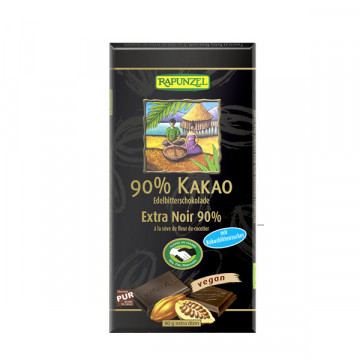 ** CHOCOLATE NEGRO 90 % 80 GR