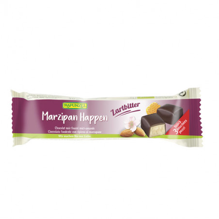 BOCADOS MAZAPÁN ALMENDRA CHOCOLATE NEGRO 50 GR
