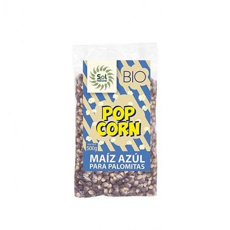Blue popcorn package 500 gr