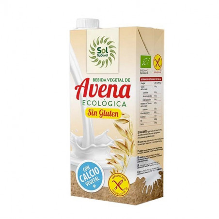 BEBIDA AVENA SIN GLUTEN 1 L