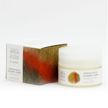 ** CREMA FACIAL NOCHE NUTRITIVA JOJOBA SÉSAMO 50 ML