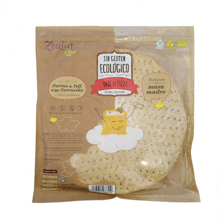 ** BASE PIZZA TRIGO SARRACENO SIN GLUTEN 2X185 GR