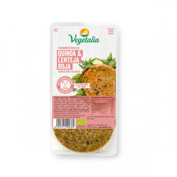 VEGEBURGER QUINUA LENTEJA...