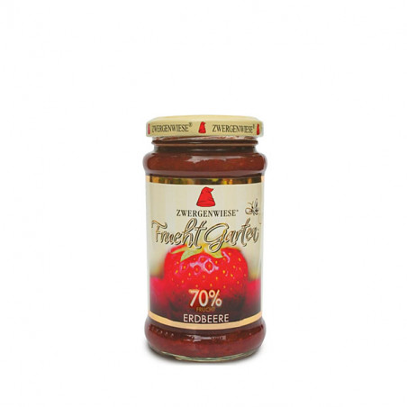 Strawberry jam jar 225 gr