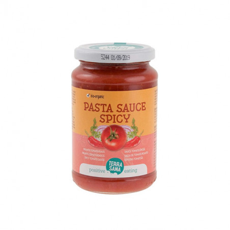 Spicy tomato sauce jar 340 gr