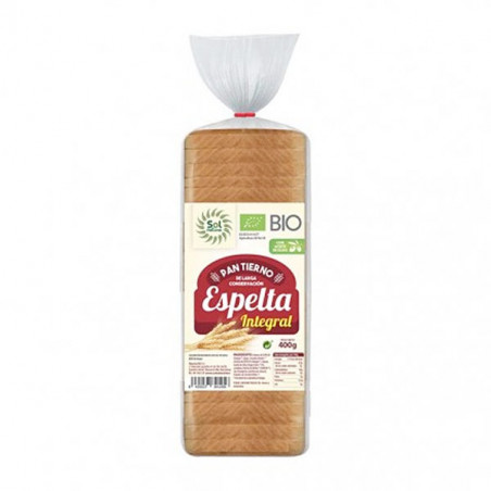 ** PAN MOLDE ESPELTA INTEGRAL 400 GR