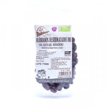 Dehydrated blueberries 100 gr