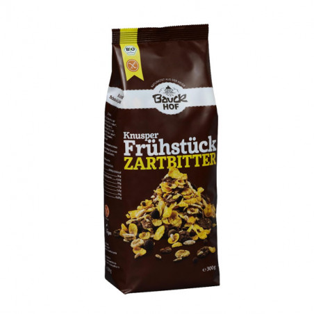 ** MUESLI CRUJIENTE CHOCOLATE NEGRO SIN GLUTEN 300 GR