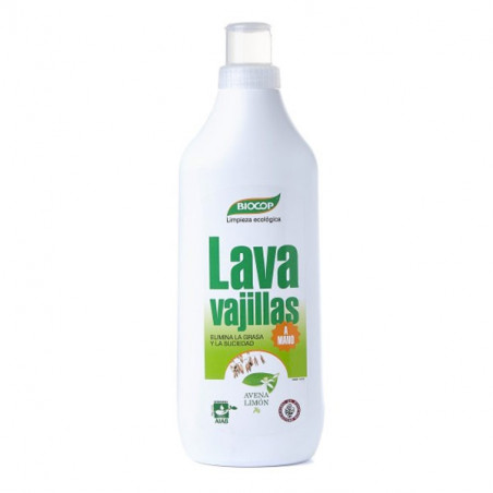 ** LAVAVAJILLAS AVENA LIMÓN 1 L