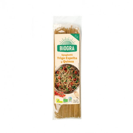 Spelled quinoa spaghettis 250 gr