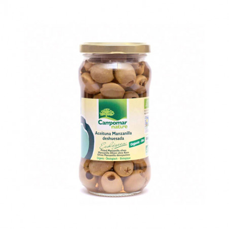 Boneless camomile olives jar 350 gr