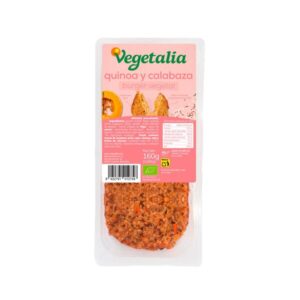 VEGEBURGUER QUINUA CALABAZA 140 GR