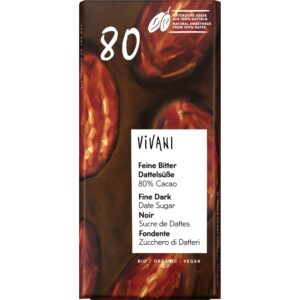 CHOCOLATE NEGRO 80 % GR
