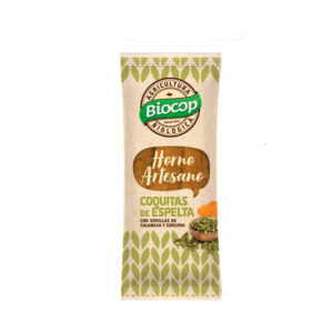 COQUITAS ESPELTA CALABAZA CÚRCUMA 75 GR