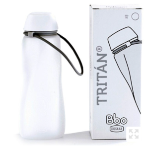 BOTELLA TRITÁN BLANCO 550 ML