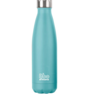 BOTELLA TERMO ACERO INOXIDABLE TURQUESA 350 ML