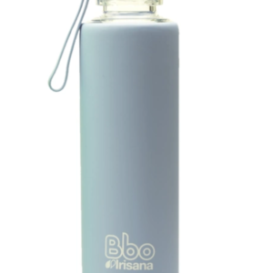 BOTELLA BOROSILICATO SILICONA AZUL 550 ML
