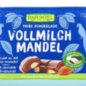 CHOCOLATE LECHE ALMENDRAS 100 GR