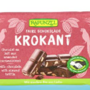 CHOCOLATE LECHE ALMENDRA CROCANTE 100 GR