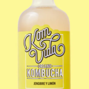 KOMBUCHA JENGIBRE LIMÓN 250 ML