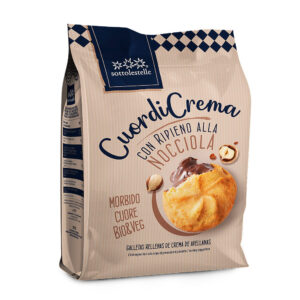GALLETA RELLENA CREMA AVELLANAS 200 GR