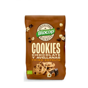GALLETAS ESPELTA CHOCOLATE AVELLANAS 200 GR