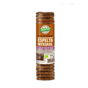 GALLETAS ESPELTA CONCENTRADO MANZANA SIROPE ARROZ 250 GR