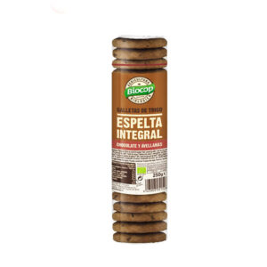 GALLETAS ESPELTA INTEGRAL CHOCOLATE AVELLANAS 250 GR