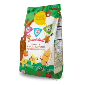 GALLETAS NIÑOS ESPELTA MIJO INFLADO STELLA STELLO 250 GR