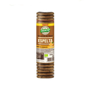 GALLETAS ESPELTA NARANJA CHIPS CHOCOLATE 250 GR