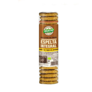 GALLETAS INTEGRALES ESPELTA LIMÓN JENGIBRE 250 GR