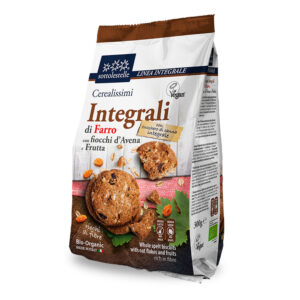 GALLETAS INTEGRALES ESPELTA MUESLI AVENA PASAS 300 GR