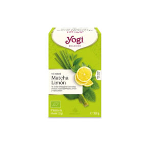 TÉ VERDE MATCHA LIMÓN 17 BOLSITAS