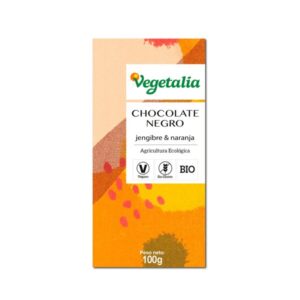CHOCOLATE NEGRO JENGIBRE NARANJA 100 GR