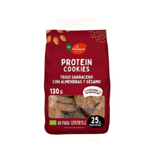 GALLETA PROTEICA TRIGO SARRACENO ALMENDRA SÉSAMO 130 GR