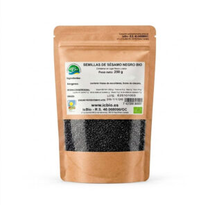 SEMILLAS SÉSAMO NEGRO 250 GR