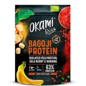 PROTEÍNA VEGANA ARVEJA PLÁTANO GOJI 500 GR
